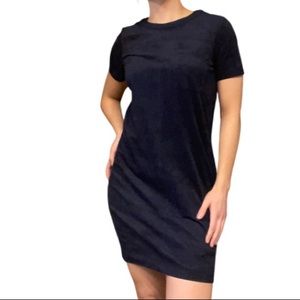 Navy blue work dress